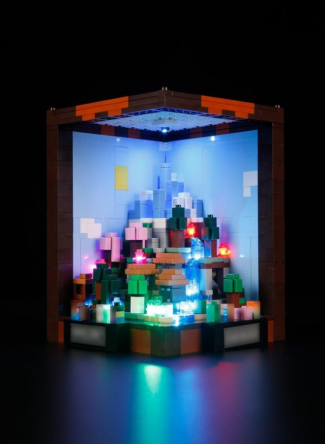 YEABRICKS LED Light for 21265 The Crafting Table Building Blocks Model (Building Set NOT Included) - Image 2